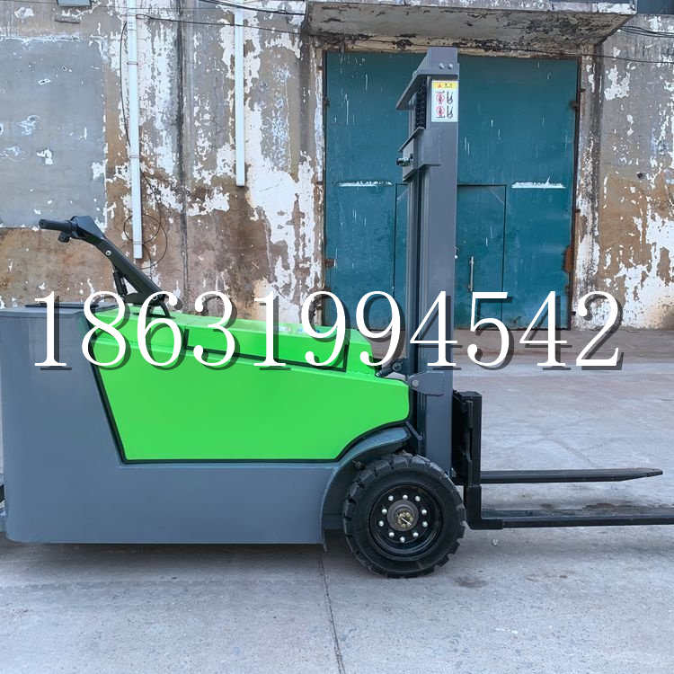 达川区小型电动叉车1吨2吨步行站驾式电瓶堆高充电装卸车液压升降车铲车